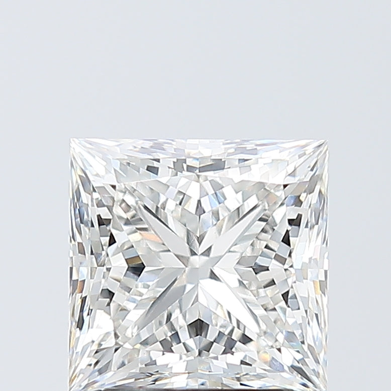 3.10 Carat G-VVS2 Princess Lab Diamond