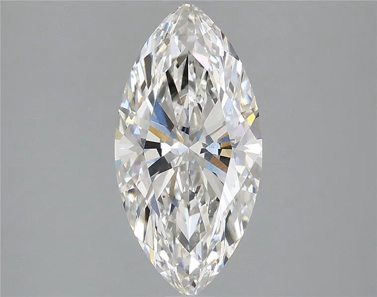 3.01 Carat F VVS2 Marquise Lab Diamond