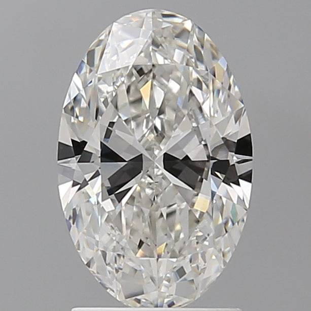 2.00 Carat F-VVS2 Oval Lab Diamond