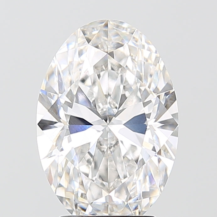 3.02 Carat F VVS2 Oval Lab Diamond