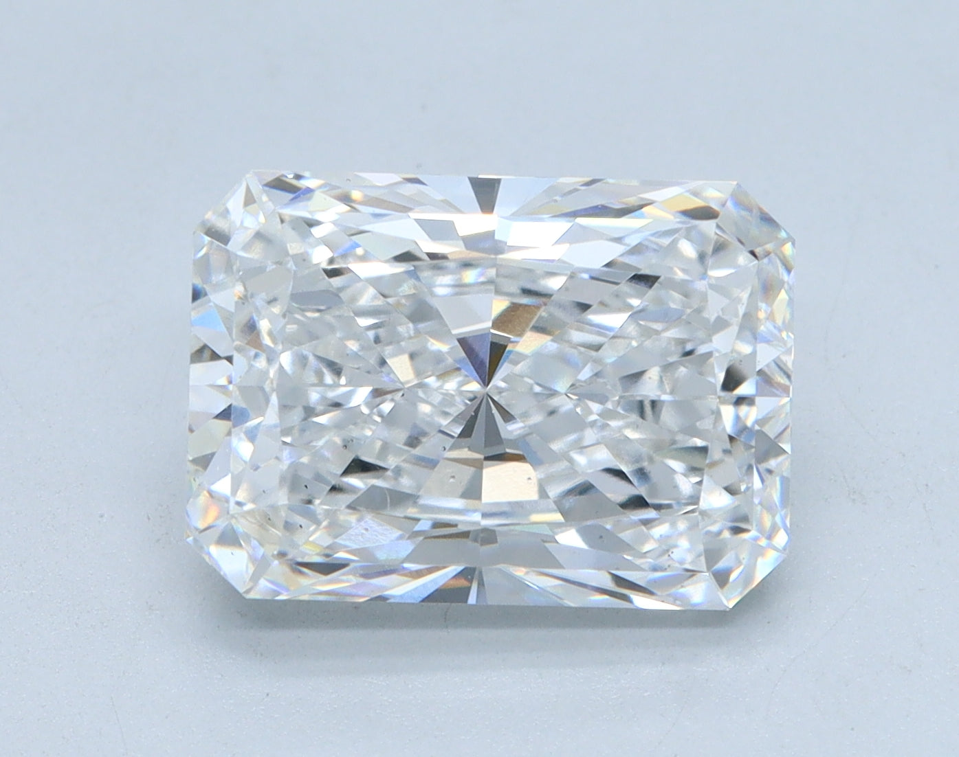 4.07 Carat D-VS2 Radiant Lab Diamond