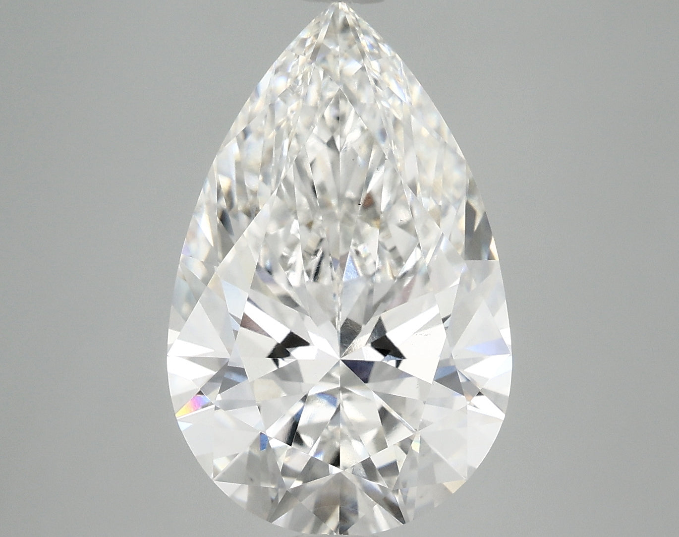 6.03 Carat F VS1 Pear Lab Diamond