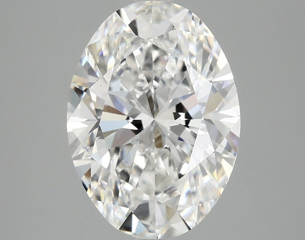 3.08 Carat E VS2 Oval Lab Diamond