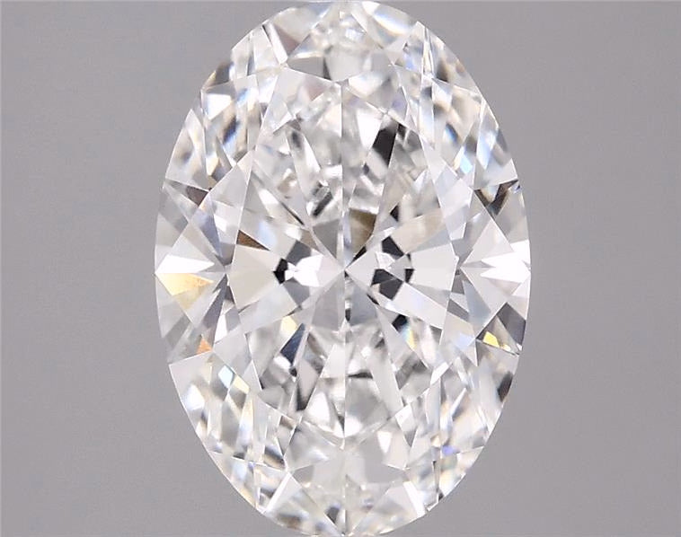 3.02 Carat F-VS1 Oval Lab Diamond