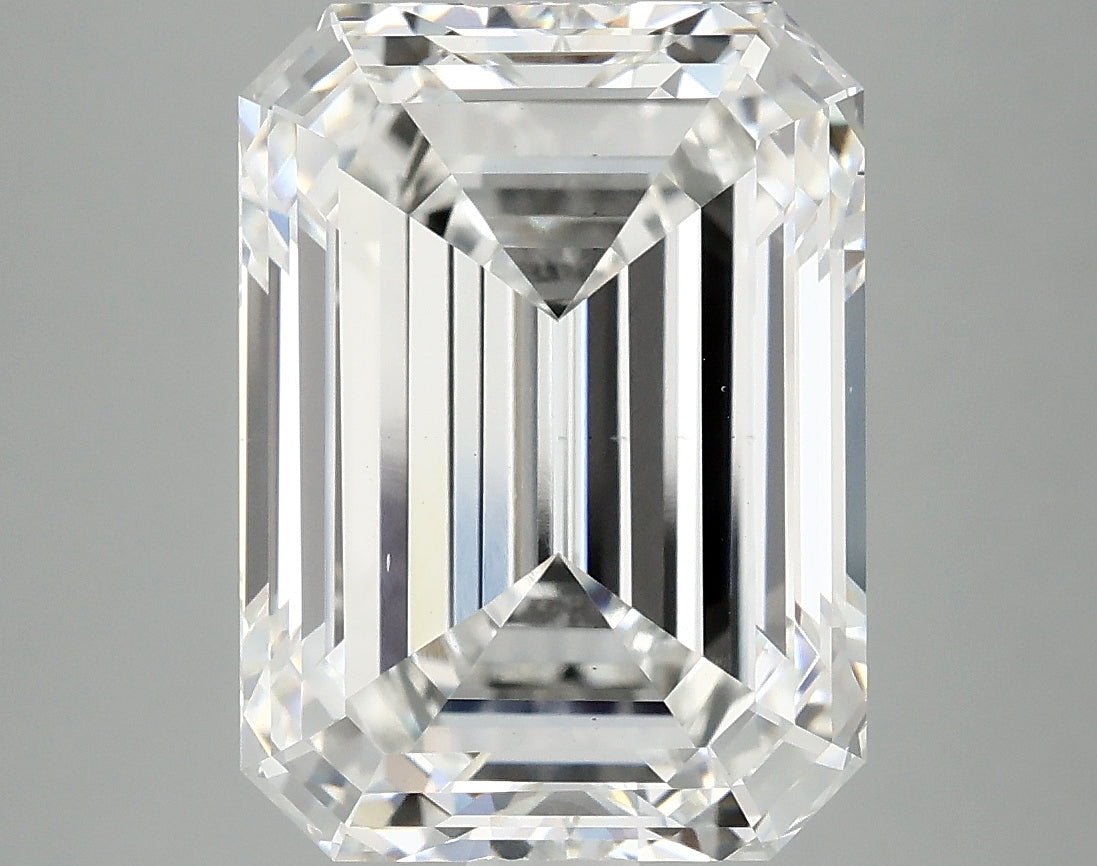 6.77 Carat F-VS2 Emerald Lab Diamond