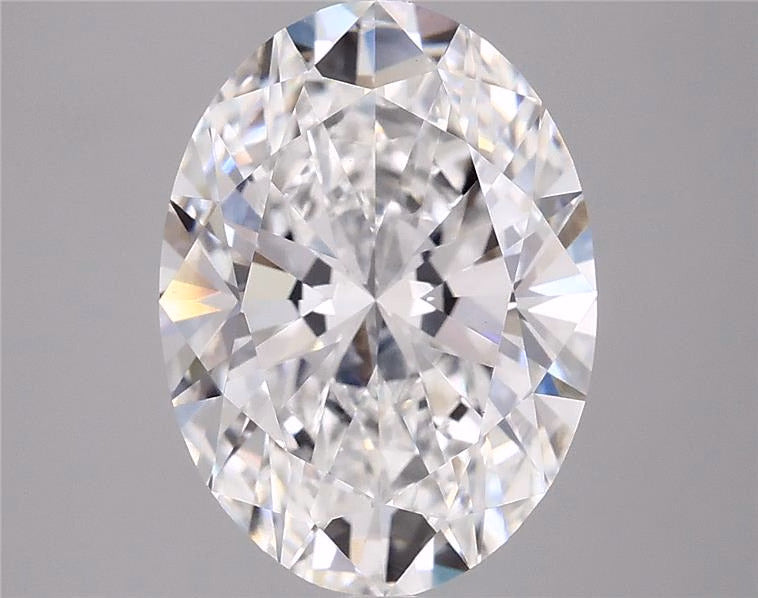 3.90 Carat E-VS2 Oval Lab Diamond