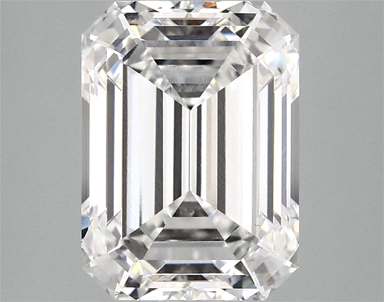 3.07 Carat F-VVS2 Emerald Lab Diamond