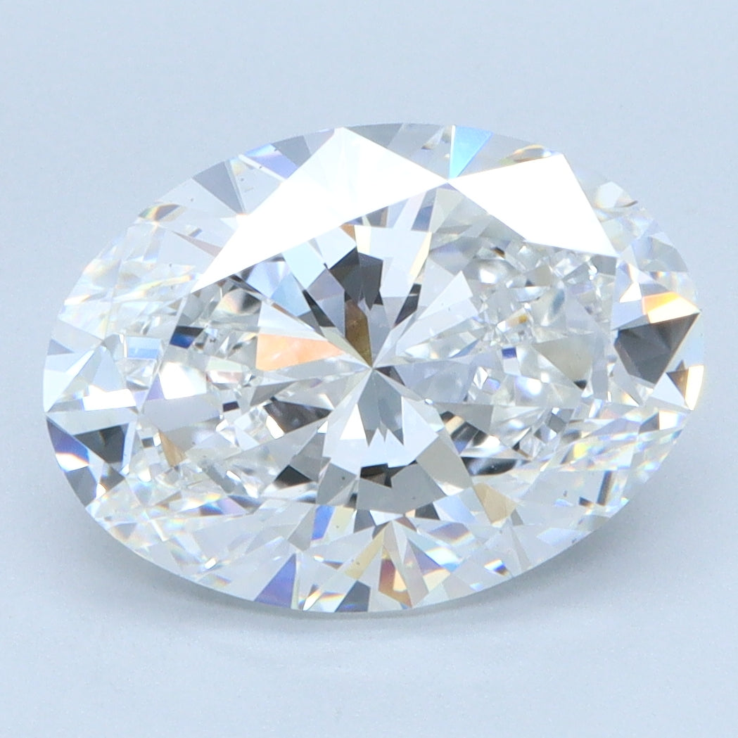 3.49 Carat E-VS2 Oval Lab Diamond