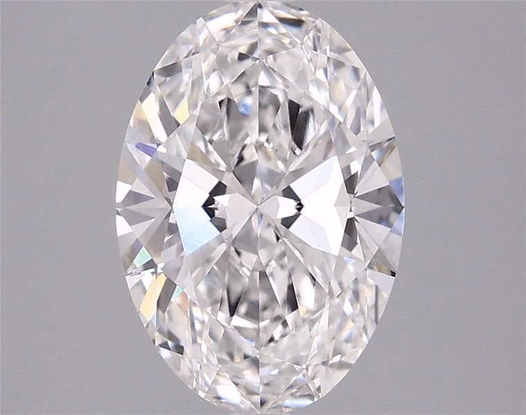 4.54 Carat E-VVS2 Oval Lab Diamond