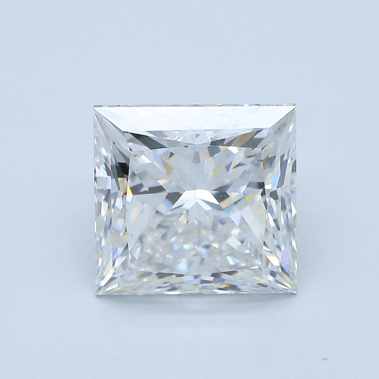 5.30 Carat F-VS2 Princess Lab Diamond