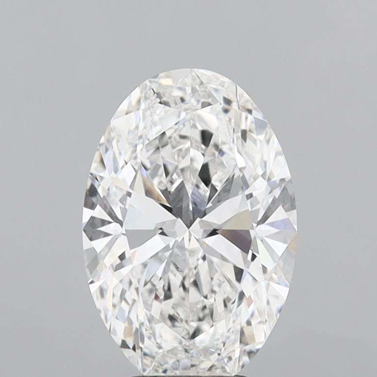 4.29 Carat E-VVS2 Oval Lab Diamond