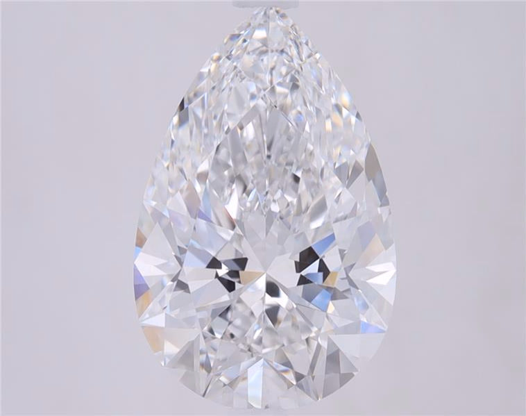 1.00 Carat F VVS1 Pear Lab Diamond