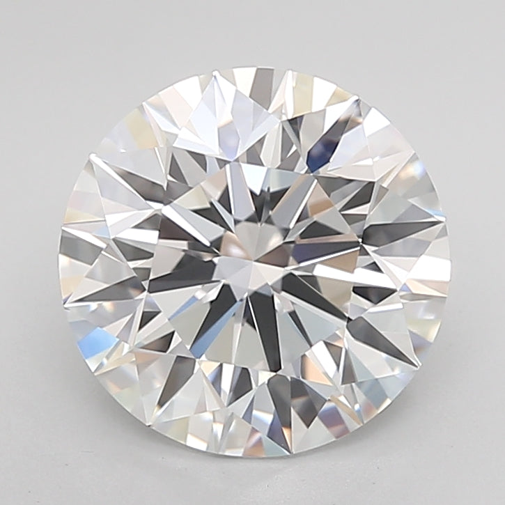 3.16 Carat D-IF Round Lab Diamond