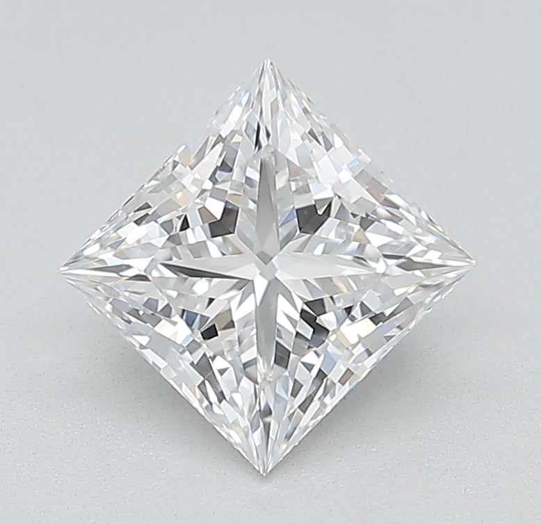 1.55 Carat D-IF Princess Lab Diamond
