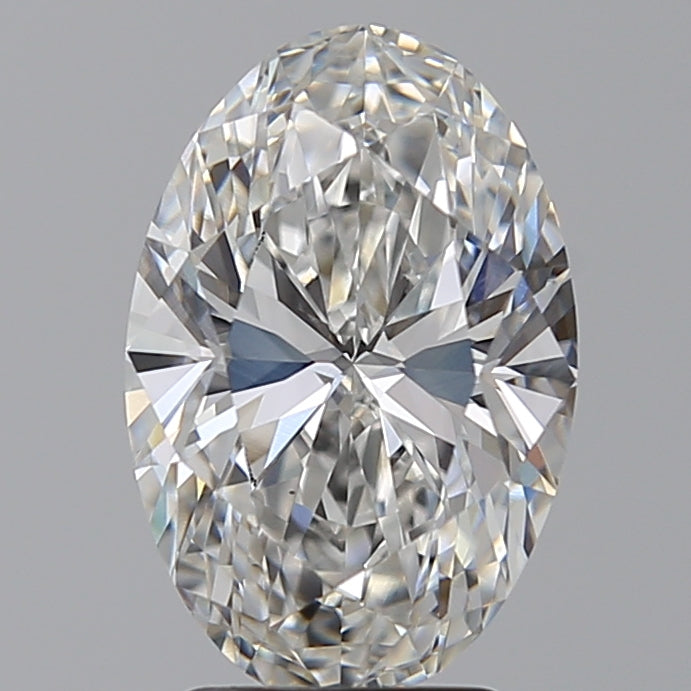 3.05 Carat F-VVS1 Oval Lab Diamond