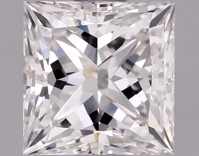 1.00 Carat F-VVS2 Princess Lab Diamond