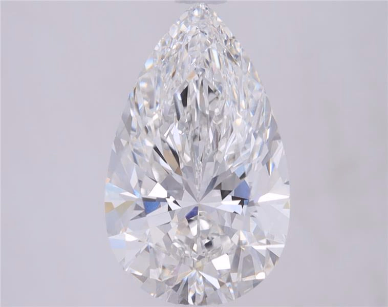 4.13 Carat F-VS1 Pear Lab Diamond
