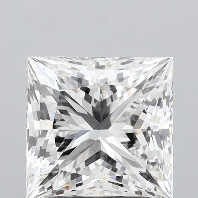 3.09 Carat E-VVS2 Princess Lab Diamond