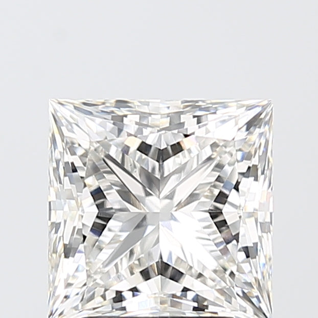 3.02 Carat G-VVS2 Princess Lab Diamond