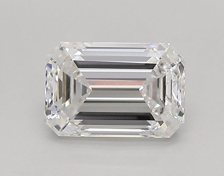 0.91 Carat D-VVS1 Emerald Lab Diamond
