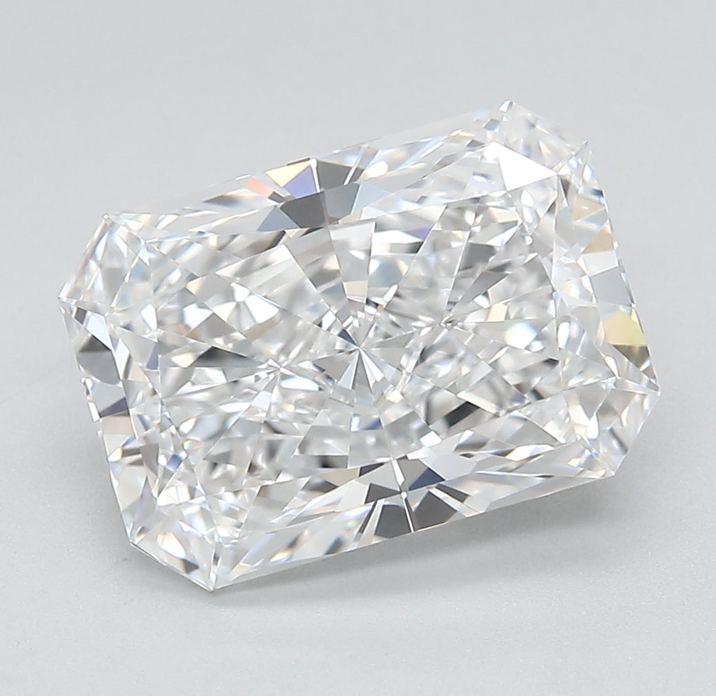 4.08 Carat D-VVS1 Radiant Lab Diamond