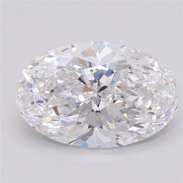 3.01 Carat E-VVS2 Oval Lab Diamond