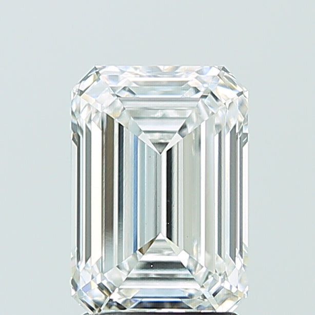 2.10 Carat D VVS2 Emerald Lab Diamond