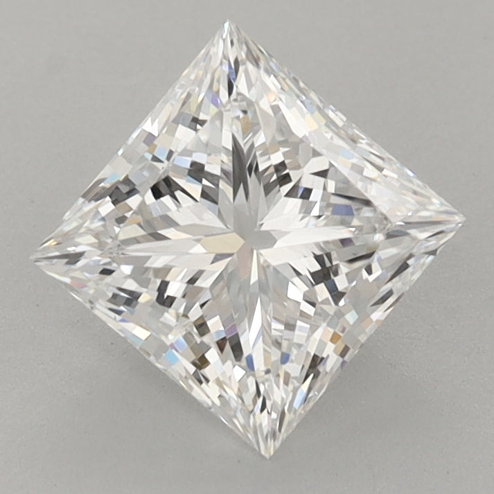1.58 Carat E-VS2 Princess Lab Diamond