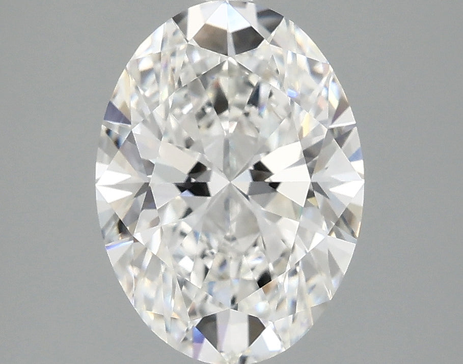 2.58 Carat F VVS2 Oval Lab Diamond