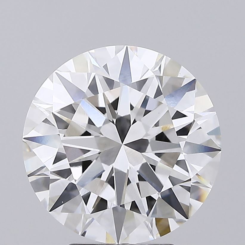 5.05 Carat F-VVS2 Round Lab Diamond
