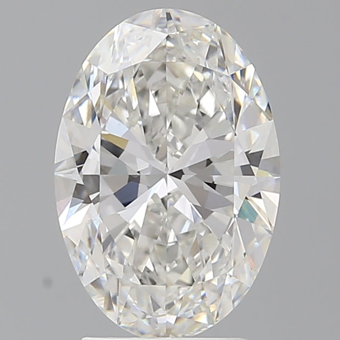 3.05 Carat F-VVS2 Oval Lab Diamond