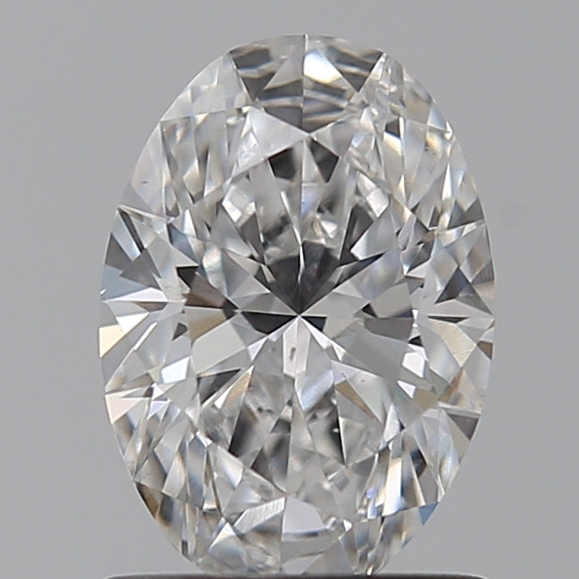 1.03 Carat D-VVS2 Oval Lab Diamond