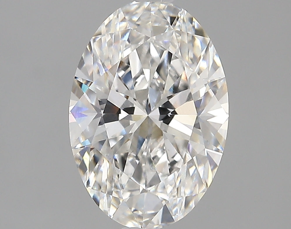 2.77 Carat F-VVS2 Oval Lab Diamond