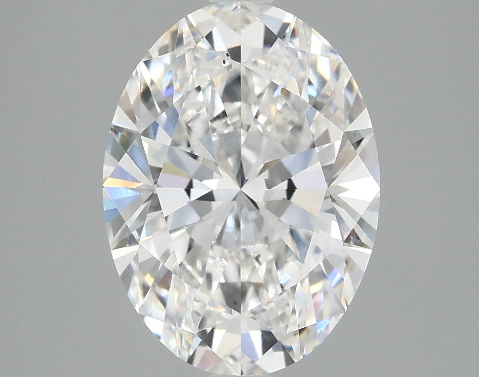 3.02 Carat E VS2 Oval Lab Diamond