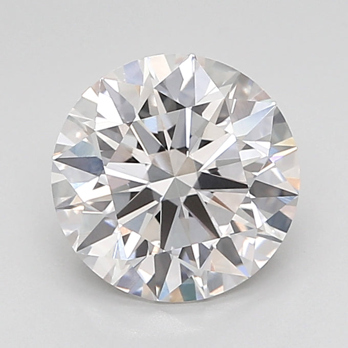 3.08 Carat F-VVS2 Round Lab Diamond
