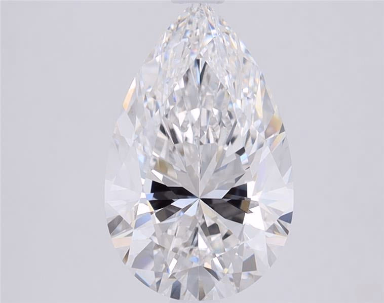 5.00 Carat F VVS2 Pear Lab Diamond