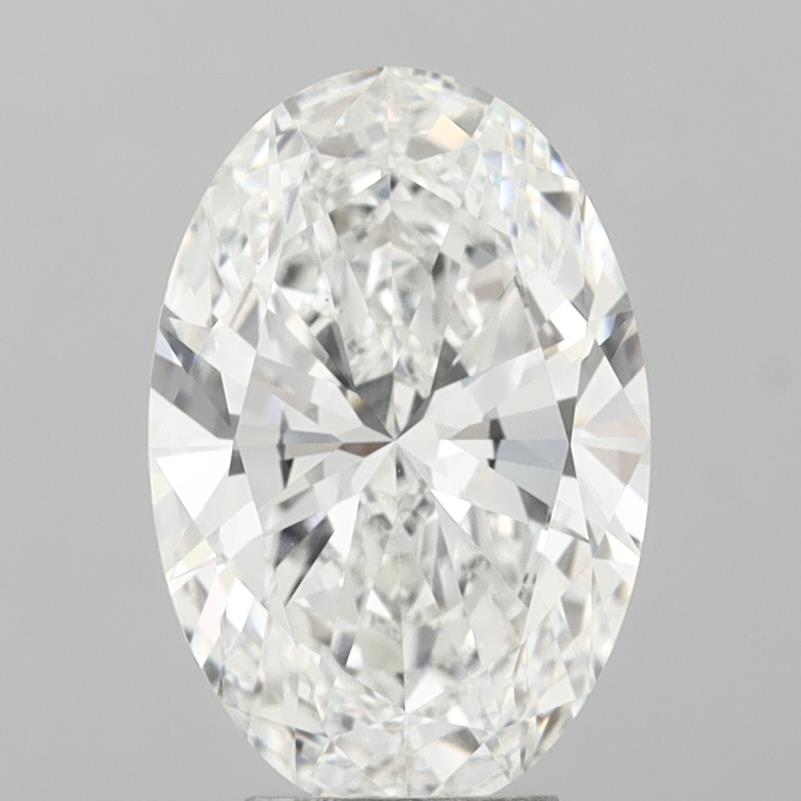 5.05 Carat F-VS1 Oval Lab Diamond