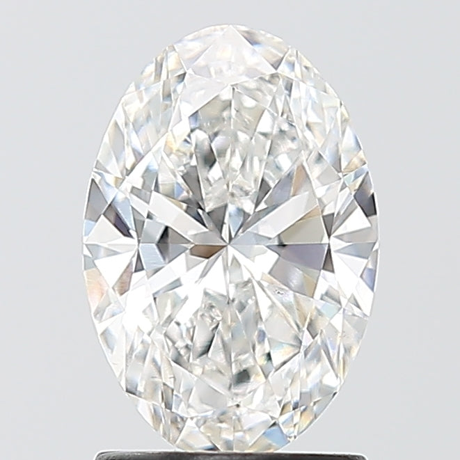 1.52 Carat F-VS2 Oval Lab Diamond