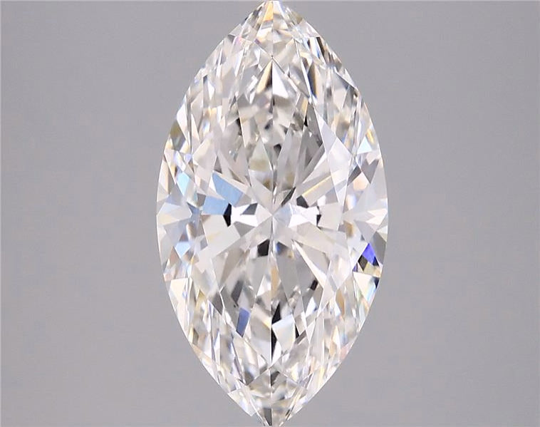 2.90 Carat E-VVS2 Marquise Lab Diamond