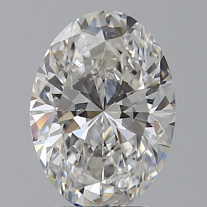 3.05 Carat F-VVS2 Oval Lab Diamond