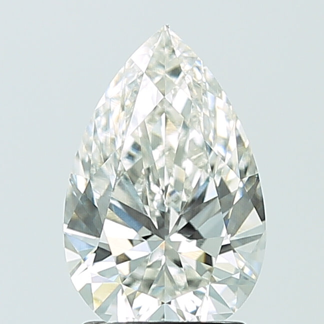 2.07 Carat G-VVS2 Pear Lab Diamond