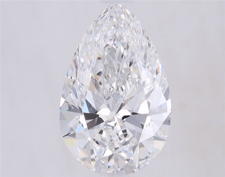 1.08 Carat E-VVS1 Pear Lab Diamond