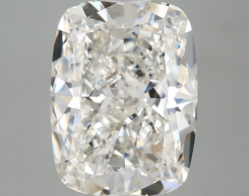 4.18 Carat G-VVS2 Cushion Lab Diamond