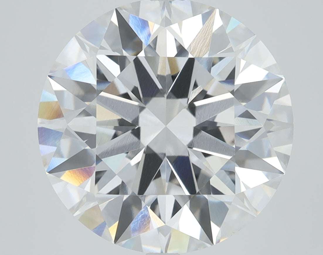 4.90 Carat F-VVS2 Round Lab Diamond