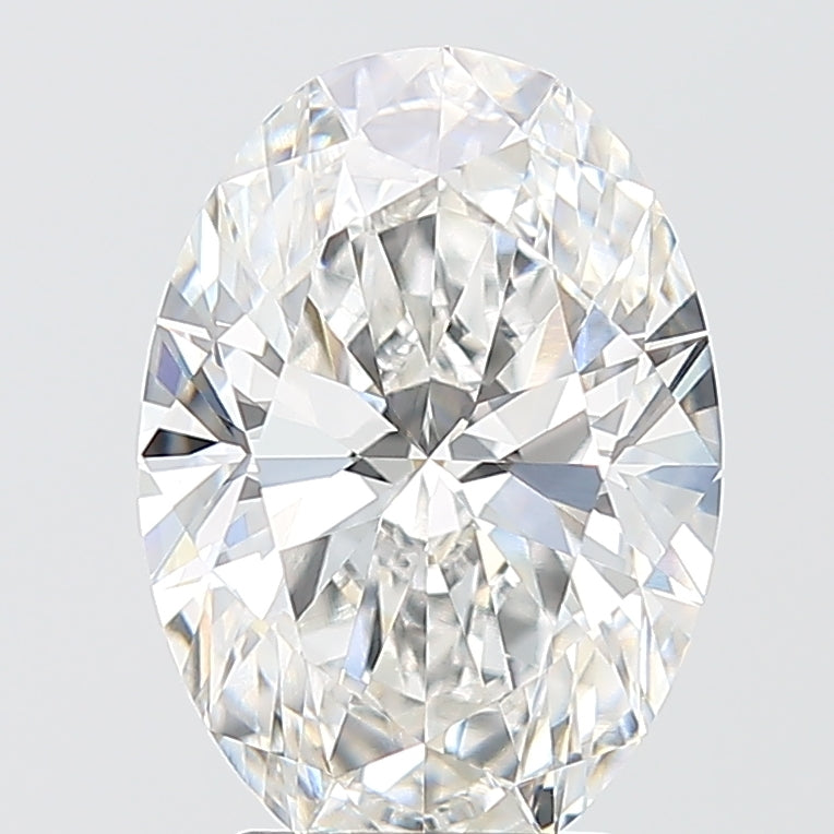3.03 Carat F-VVS2 Oval Lab Diamond
