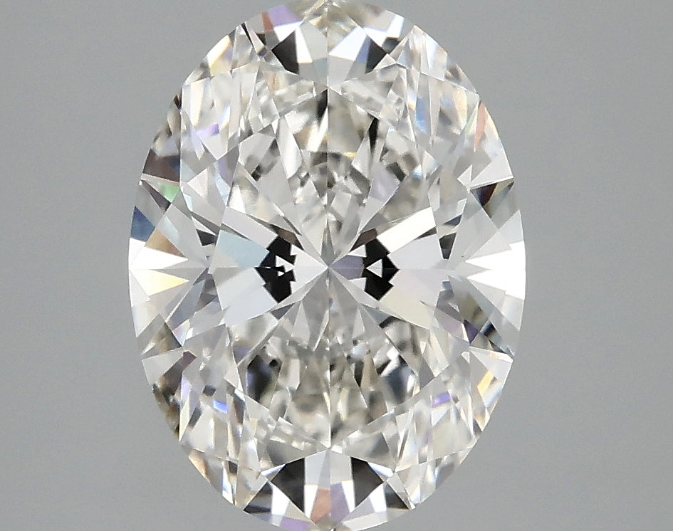 3.06 Carat G VVS2 Oval Lab Diamond