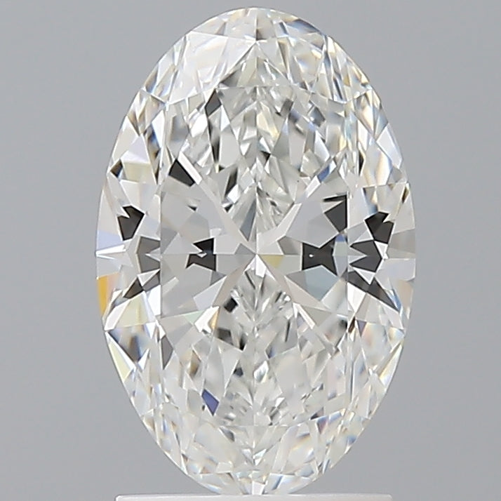 2.08 Carat F VVS2 Oval Lab Diamond