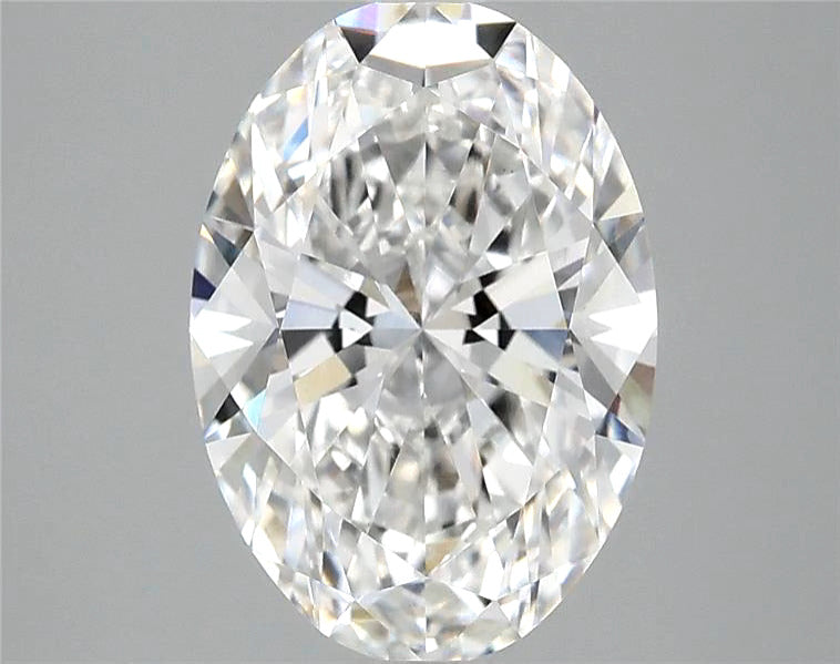 2.88 Carat E-VVS2 Oval Lab Diamond