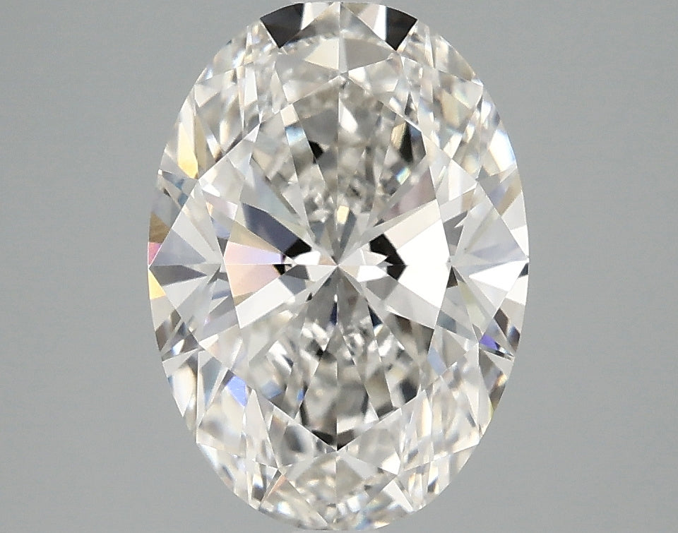 3.00 Carat G VVS2 Oval Lab Diamond
