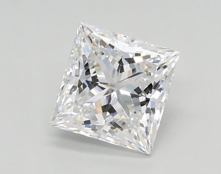 0.81 Carat D-VVS1 Princess Lab Diamond